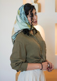 روسری طرح شانه