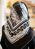 روسری طرح سیاه چادر