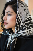 روسری طرح سیاه چادر