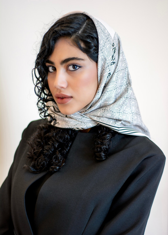 روسری طرح پیچان
