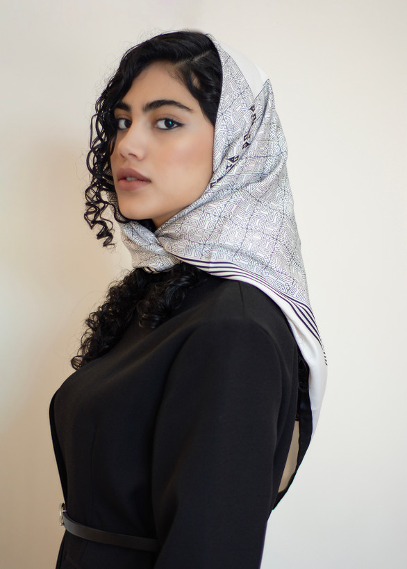 روسری طرح پیچان