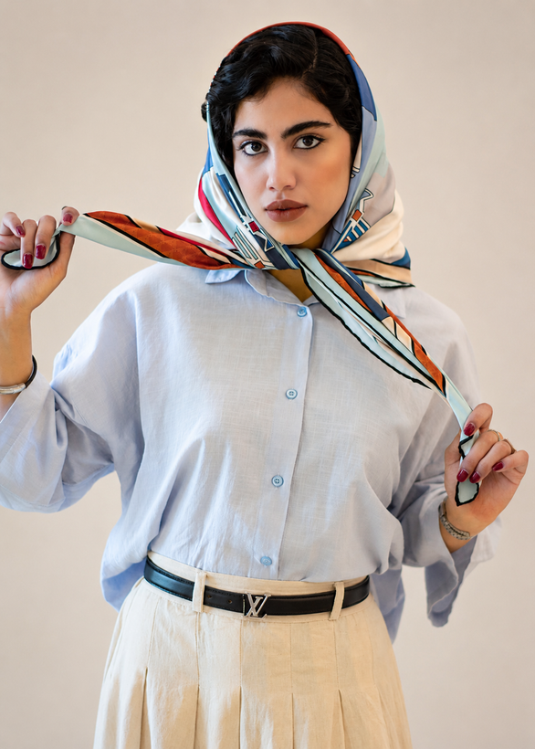 روسری طرح رها