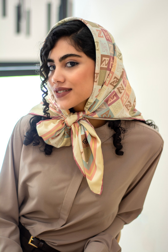 روسری طرح جاگل