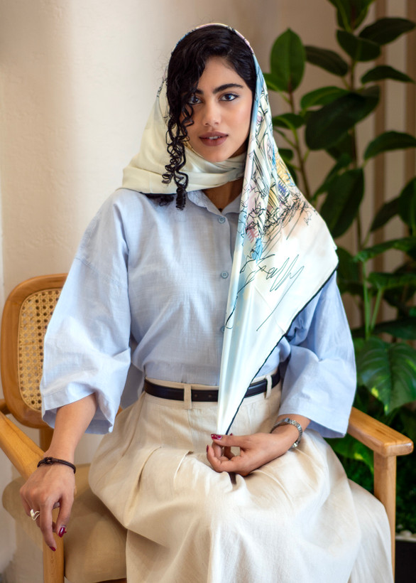 روسری طرح مفخم